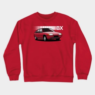 BX transparent illustration Crewneck Sweatshirt